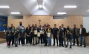 Câmara homenageia Judocas e a Academia de Judô de Pinhão.